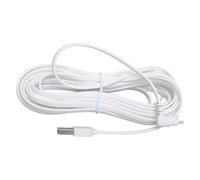 Cable de extensión de alimentación para cámara de seguridad, cable de carga USB para cámara de seguridad, cable de extensión de alimentación de PVC de agua para Arlo Pro, Pro 2, luz GO (10 m)