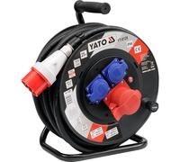 Cable de extensión de corriente en rollo de 25 m, 5 G, 2,5 mm, 3 polos, N y E - YT-8120