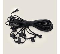 LEDKIA Cable de Extensión EasyFit 12V 15 m con 6 Conectores 15 m