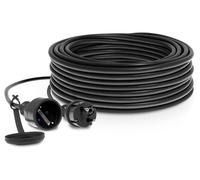 Cable de extensión KEL Gummi, 20 metros, H05RR-F, 3x2,5, con enchufe y toma SCHUKO