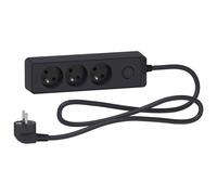 Cable de extensión Odace 3 enchufes con conector 1,5 m ST9331B