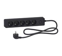 Cable de extensión Odace 5 enchufes con conector 1,5 m ST9351B