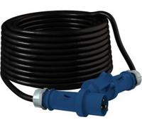 Cable de extensión para caravanas CEE, 25 metros, 3 x 1,5 mm², para camping y embarcaciones