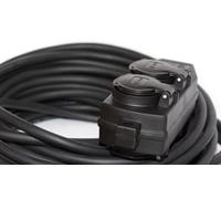 Cable de extensión reforzado 3x1,5 40m con distribuidor