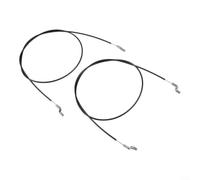 Cable de freno quitanieves 1501123MA para lanzadores Murray de 2 etapas - Pieza de repuesto de alambre de acero para reparación de maquinaria de jardín de invierno