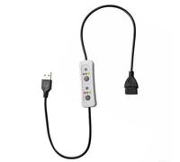 Cable de interruptor de temporizador USB de 5 V CC, controlador de extensión de 60 cm para dispositivos alimentados por USB, control de sincronización automatizado