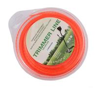 Cable de nailon redondo de 2,4 mm, 49 m, para cortar hierba, para cuidado de jardín, Reino Unido