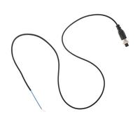 Cable de Termopar Azul para Máquina Permanente y Rizador, Sonda Flexible | Conector de Aviación, Capa Aislante, Respuesta Rápida, Plástico y Metal, Uso en Salón Profesional