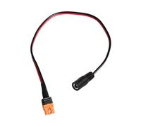 Cable de Transferencia de energía XT60I a 5, 5x2, 1 mm, 50cm | Textura plástica, líneas eléctricas multipropósito adecuadas para enlaces eléctricos móviles, pequeñas