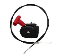 Cable del acelerador para cortacésped Kit de palanca de estrangulador de 56 pulgadas para JY13908 5873834-01 Repuestos de control de motor de plástico