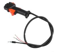 Cable del acelerador para Honda GX35 139F 140F cepillo de repuesto de pieza de control de alambre kit de reparación de cortacésped mango de plástico negro 20 cm