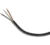 Cable eléctrico de 3 núcleos, sección de 1,5 mm², con aislamiento de goma