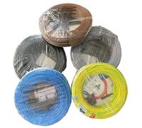Cable eléctrico FS17, sección 4 mm², rollo de 20 m, amarillo, verde, negro, azul, marrón, gris y negro