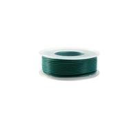 Cable eléctrico UL1007 de 30/28/26/24/22/20/18/16 AWG en rollo for iluminación LED de 300 V (DIY). Cable de cobre estañado con aislamiento de PVC. Bobina.(Green,5 ROLLS_26AWG 15M PER ROLL)