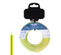 Cable Eléctrico Unifilar EDM 28577 Bicolor 5 m h07z1-k - Marca: EDM Product - EAN: 8425998285772