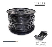 Cable eléctrico unifilar sediles negro 400 m h07z1-k bobina - marca: