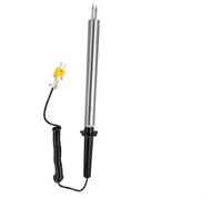 Cable en espiral de alta temperatura de la sonda 0-1000C del termopar de tipo K para el sensor de contacto superficial para los diagnósticos de HVAC de la cerámica del horno