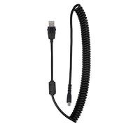 Cable enrollado compatible con Philips SpeechMike Premium y SpeechMike III