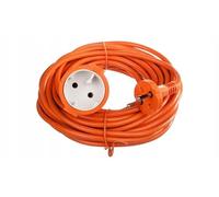 Cable Extension Alargadera Alargador 10 Metros para 230 V, Color Naranja