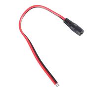 Cable flexible de alimentación DC7909, Cable de reparación de suministro de cable de alimentación de extremo abierto, conector de barriles 14AWG, coleta para panel solar portátil de células solares