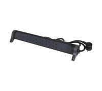 Cable giratorio Legrand Mountable CTCTDS OSB 6x2P+A 1,5m Negro (Enchufe Europeo) - 694513 [5 Piezas]