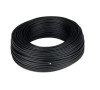 Cable h07v-k 1x1,5mm negro rollo 200m