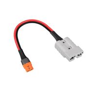 Cable hembra SB50 a XT60I de 50 A para generadores solares y fuentes de alimentación, adaptadores de corriente evaluados