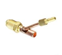 Cable macho de montaje TIG, conector separado de gas, unión rápida de cobre para WP9 WP17 WP26 Pieza de repuesto de antorcha refrigerada por agua (WP9 WP17)