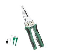 Cable multifuncional para electricista 12, Wire strippers | Alicates eléctricos multifunción portátiles 12 en 1 con pelador de aislamiento para proyectos de bricolaje