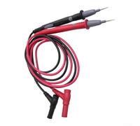 Cable multímetro chapado en oro, 1 m, conductor de cobre flexible | Certificado CAT III, 1000 V, 20 A, medición de voltaje segura, apta para uso industrial, instalaciones domésticas