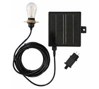 Cable para paneles solares LED, 5 metros, grado de protección IP64, luz blanca cálida, para iluminación exterior