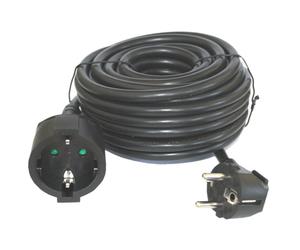 Cable prolongador de corriente silver electrics 10m - 3x 1.5mm - 250