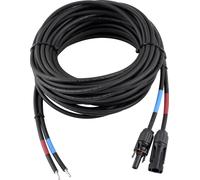 Cable solar enjoy® Solarkabel de 8 metros, 6 mm², con conectores solares, para conexión entre el módulo y el regulador de carga, con 0% de IVA.