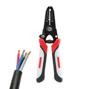 Cable Stripper - Pliers de engaste profesional de 6 pulgadas, manual