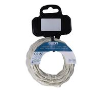 CABLE TEXTIL TRENZADO 2x0,75mm C-15 BEIGE SEDA 5m