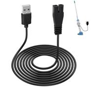 Cable USB 5V para Aspirador de Piscina, 2m Cable de Carga para Robot de Piscina, Cargador para Limpiafondos Portátil, Cable USB Robusto PVC, Carga Rápida, Larga Duración, Alta Compatibilidad