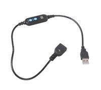 Cable USB de conmutación de temporizador ajustable de 50 cm, 1 a 30 minutos, apagado automático de cuenta regresiva para luces LED, ventilador, pantalla digital de cocina, cable de conmutación de