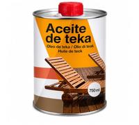 CABLEPELADO - Aceite Protector para Teka 750ml - Protección para Madera Teca de Exterior e Interior - Repelente al Agua, Secado Rápido y Fácil Aplicación con Brocha o Paño