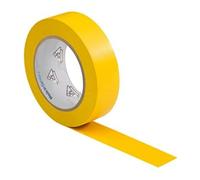 CABLEPELADO Cinta aislante para instalaciones eléctricas - Cinta adhesiva - Cinta eléctrica - Autoadhesiva y resistente para proteger - 19 mm x 20 metros - Amarillo