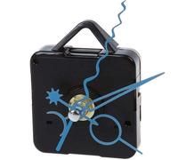 CABLEPELADO Mecanismo Movimiento Reloj Cuarzo silencioso, Kit de reparación de Reloj, Reloj creación 3D, manijas Reloj, Movimiento del Reloj, Aguja Minutos 65 mm, Aguja Horas 60 mm, Azul