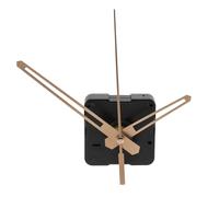 CABLEPELADO Mecanismo Movimiento Reloj Cuarzo silencioso, Kit de reparación de Reloj, Reloj creación 3D, manijas Reloj, Movimiento del Reloj, Aguja Minutos 115 mm, Aguja Horas 74 mm, Rosa dorado
