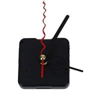 CABLEPELADO Mecanismo Movimiento Reloj Cuarzo silencioso, Kit de reparación de Reloj, Reloj creación 3D, manijas Reloj, Movimiento del Reloj, Aguja Minutos 31 mm, Aguja Horas 50 mm, Negro