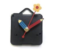 CABLEPELADO Mecanismo Movimiento Reloj Cuarzo silencioso, Kit de reparación de Reloj, Reloj creación 3D, manijas Reloj, Movimiento del Reloj, Aguja Minutos 40 mm, Aguja Horas 30 mm, Lapices