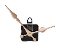 CABLEPELADO Mecanismo Movimiento Reloj Cuarzo silencioso, Kit de reparación de Reloj, Reloj creación 3D, manijas Reloj, Movimiento del Reloj, Aguja Minutos 150 mm, Aguja Horas 119 mm, Rosa dorado