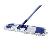 CABLEPELADO Mopa Limpieza Suelo Extra Plana, Mopa Fregona Plana, Trapeador Mopas de Limpieza, Fregona Suelo, Cabezal Giratorio 360º, Incluye mopa y Mango, Medida de la mopa es 80 cm