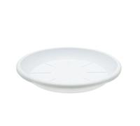 CABLEPELADO - Plato Maceta 30 cm - Plato para macetas con MAX de 23 cm de Base - PP Alta Resistencia - Blanco