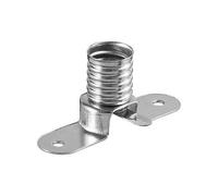 CABLEPELADO Soporte de lámpara y Base de lámpara miniatura E10, Casquillo de lámpara, Portalámparas de tornillo, Zócalo para bombilla, 1 unidad