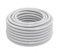 CABLEPELADO - Tubo de Drenaje para Aire Acondicionado 50 Metros - Ø16 y Ø18 mm con Manguitos Macho/Hembra - Flexible, Resistente a Rayos UV, Doble Capa y Fácil de Instalar