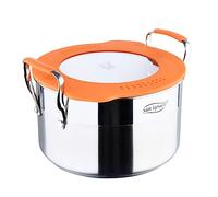 Cacerola ø20cm s/s induccion con tapa compact