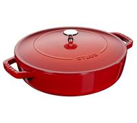 Cacerola, 28 cm, cereza, hierro fundido, Staub
